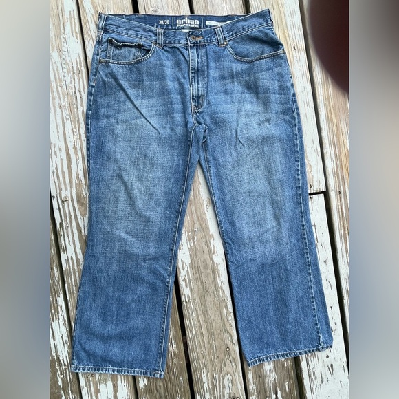 Men’s Urban Pipeline Relaxed Fit Blue Jeans - Picture 1 of 3